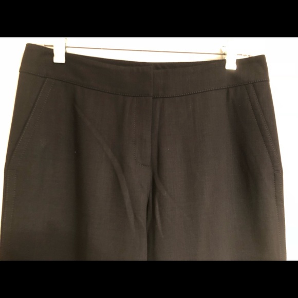NWT Lafayette 148 black wool trousers size 4 - Picture 2 of 5